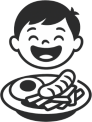 Platos para niños